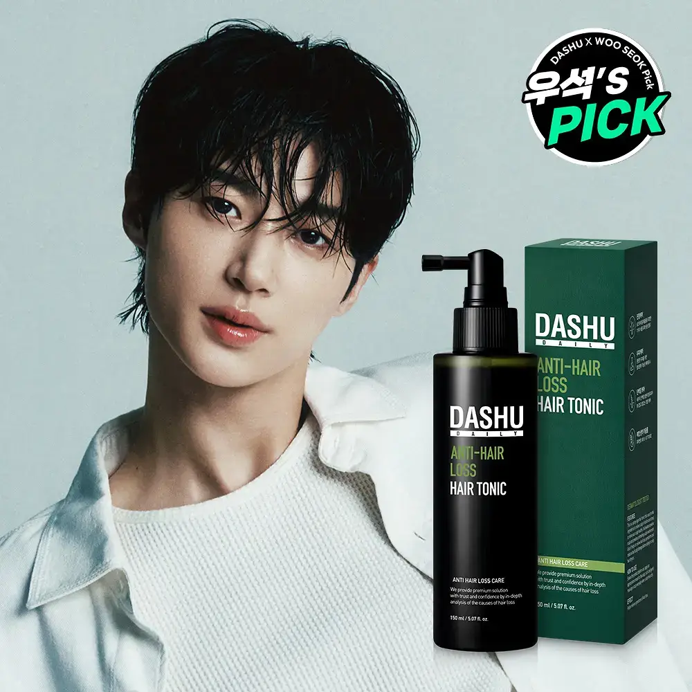 [변우석 Pick]다슈 안티헤어로스 허브 헤어토닉 150ml (탈모증상완화도움 기능성)